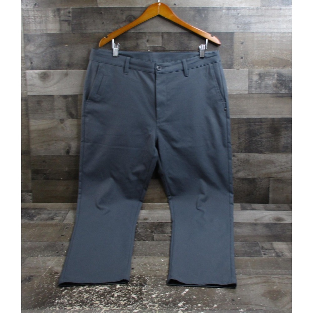 Vuori Pants Mens 36x30 Gray Cascade Tech Chino Performance Stretch Travel Golf